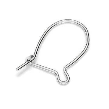 Closed ear wire*sterling silver 925