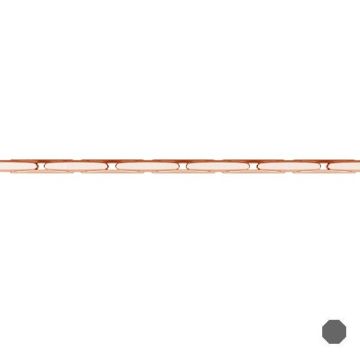 Bulk-Kette – Cardano*Sterlingsilber 925*18K – Rosévergoldet – 0,4 µm