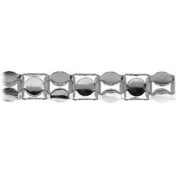 Coreana-Massenkette*Sterlingsilber 925*PT – platiniert