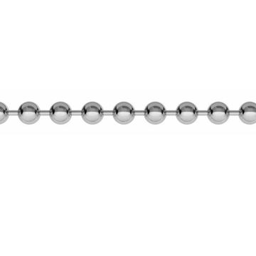 Kugelkette*Sterlingsilber 925*PT – platiniert