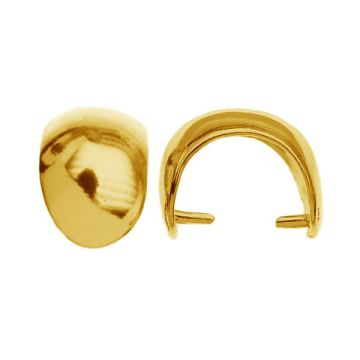 KRP 1 10,3x12,8 mm*24K - Chapado en Oro - 0,4 µm