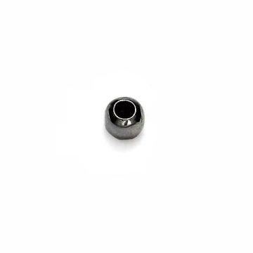 Through ball*AG 925 silver*BRH plated (black rhodium)