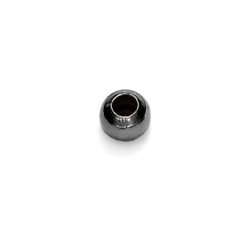 Through ball*AG 925 silver*BRH plated (black rhodium)