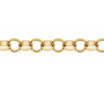  Dĺžka retiazky - typ Rolo * striebro AG 925 * pokryté 18K zlatom (svetlo žlté) - 0,4 µm