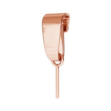 Fianza para perlas*plata de ley 925*18K - Chapado en Oro Rosa - 0,4 µm