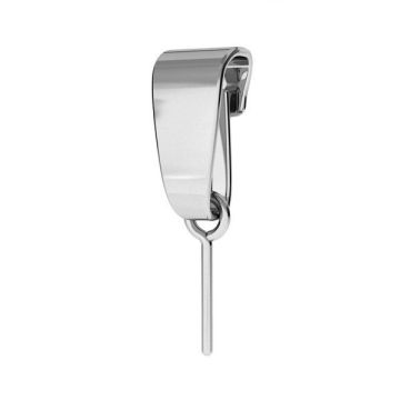 Fianza para perlas*plata de ley 925*RH - Blanco Rodiado