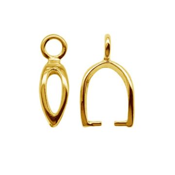 Cauzione per Swarovski - KRK 11 4x12 mm*24K - Placcato oro - 0,4 µm