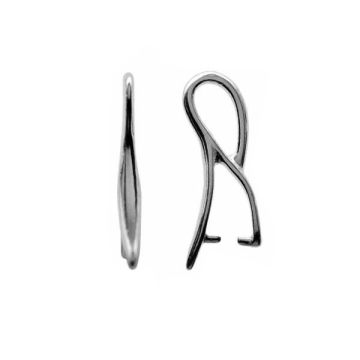Cauzione per Swarovski*argento sterlina 925*RH - Rodiato bianco