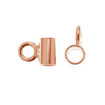 EL 2,5x4,3 mm*18K - Chapado en oro rosa - 0,4 µm