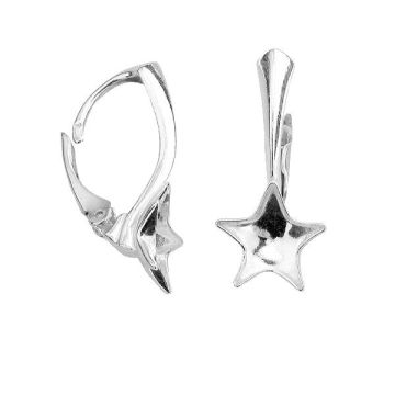 Base for earrings 4745 (star) - BA SKSV 4745 10 mm (4745 MM 10)