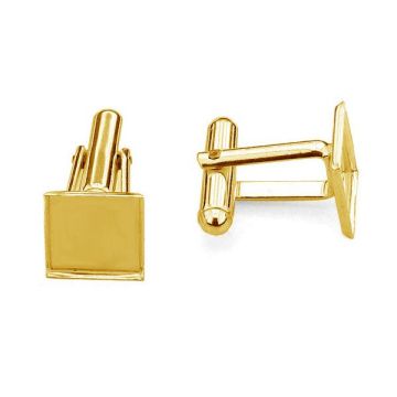 Engaste de gemelos - CUFF MTW 10 mm (2493 MM 10)*24K - Chapado en Oro - 0,4 µm