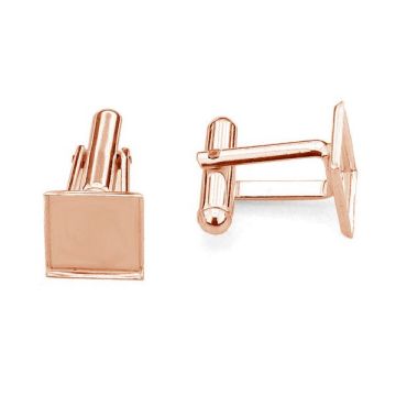 Engaste de gemelos - CUFF MTW 10 mm (2493 MM 10)*18K - Chapado en oro rosa - 0,4 µm