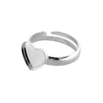 HKSV 2808 10MM S-RING UNIVERSAL*RH - White Rhodium Plated