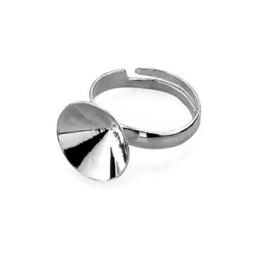 Ring setting - OKSV 1088 13MM S-RING UNIVERSAL*PT - Platinum Plated