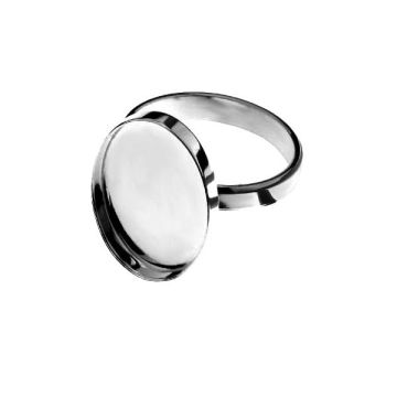 RING FMG 13x18 mm (M)*PT - Platinum Plated