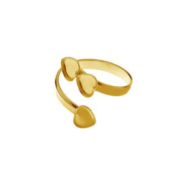 T-RING HKSV 2808 6 mm x3 (2808 MM 6)*24K - Gold Plated - 0,4 µm