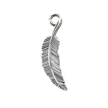 Colgante pluma, plata 925, ODL-00034