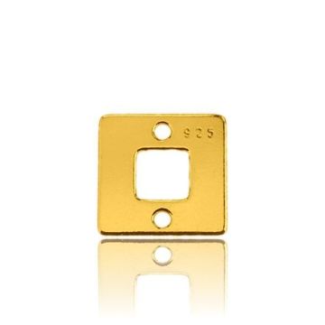 BL-0218*18K - Placcato oro giallo chiaro - 0,4 µm