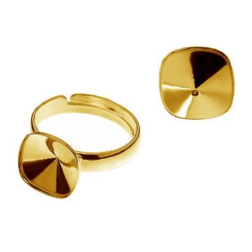 Ring setting U-RING ver.A OKSV 4470 10 mm (4470 MM 10)*24K - Gold Plated - 0,4 µm