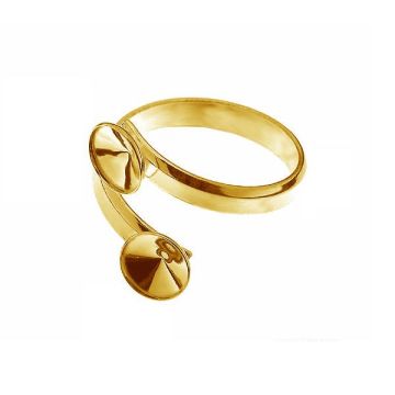 D-RING OKSV 1122 ver.3 6 mm x2*24K - Gold Plated - 0,4 µm