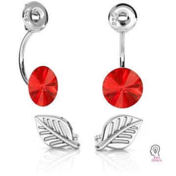 Swing earrings Rivolii 6MM (base) - OKSV 1122 6MM BAR 1