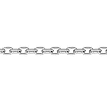 Catena sfusa in argento sterling con ancora * argento sterling 925