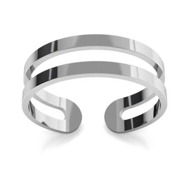 Knuckle ring LK-0673 - 0,50*PT - Platinum Plated