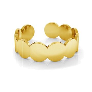 Knuckle ring LK-0675 - 0,50*24K - Gold Plated - 0,4 µm