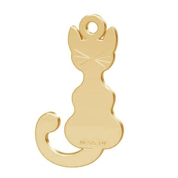 Cat pendant, AU 585 14K, LKZ-00345 - 0,30*Gold AU 585, 14K