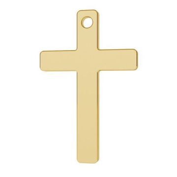 Cross pendant gold 14K LKZ-1372 - 0,30*Gold AU 585, 14K