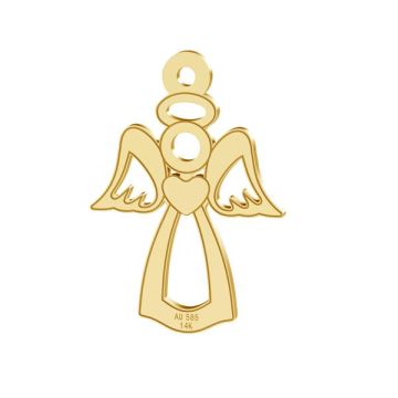 Angel pendant*gold 585*Gold AU 585, 14K