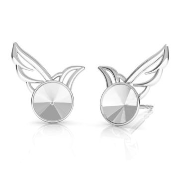 Wing earrings for Rivoli 6mm ODL-00455 KLS (1122 SS 29) L+R