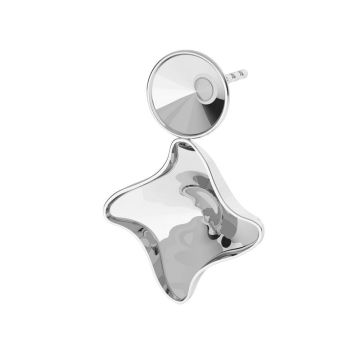 Earrings base for Swarovski Twister & Rivoli, OKSV 4485/1122 KLS 4