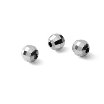 Priechodná guľôčka - diamant 6mm*strieborná AG-925