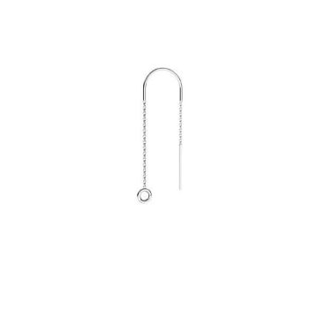 Cable anchor chain earring (base), KLA-37