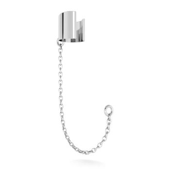 Ear cuff with chain*sterling silver 925