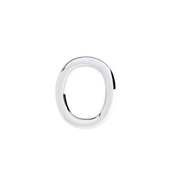 Anillo de engarce soldado ovalado*plata de ley*PT - Platinado
