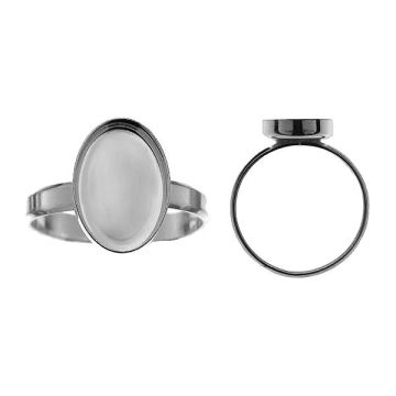 RING FMG 10x14 mm (S)*PT - Platinum Plated