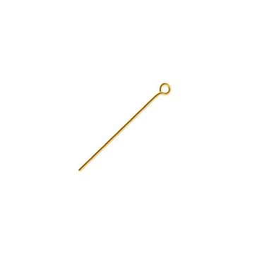 Ac cu cârlig*AG argint 925* placat cu aur de 24K (galben) - 0,4 µm