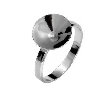 RING OKSV 1122 10 mm (1122 SS 47) - 2XL (22,23,24)*PT - Platinum Plated