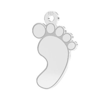 Baby foot pendant*sterling silver 925