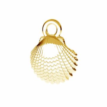 Shell pendant*sterling silver 925*24K - Gold Plated - 0,4 µm