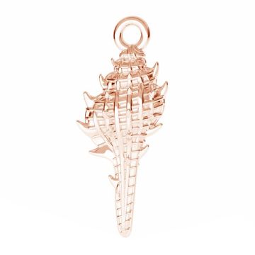 Shell pendant*sterling silver 925*18K - Rose Gold Plated - 0,4 µm