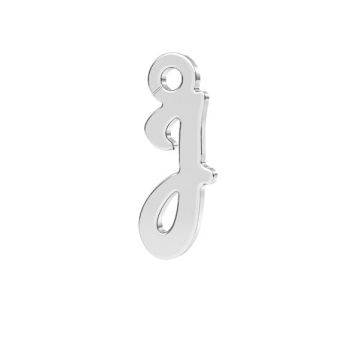 Letter J pendant*sterling silver 925