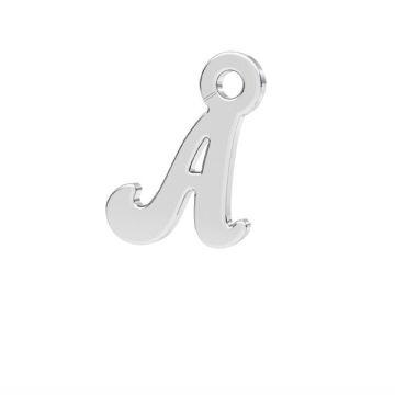 Letter A pendant*sterling silver 925