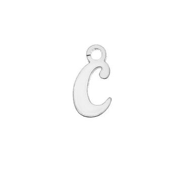 Letter C pendant*sterling silver 925