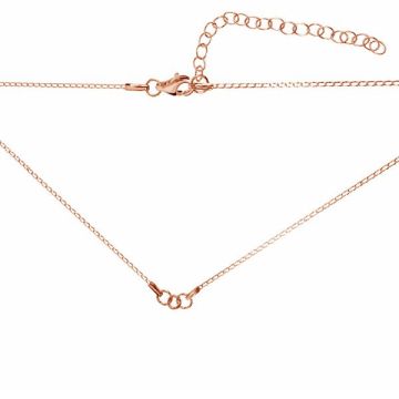 Base collana*argento sterlina 925*18K - Placcato oro rosa - 0,4 µm