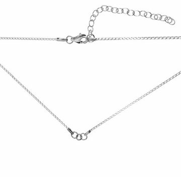 Base della collana*argento sterling 925*PT - Placcato in platino