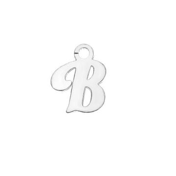 Letter B pendant*sterling silver 925