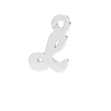 Letter L pendant*sterling silver 925